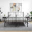 Elsaid 40cm W Iron Bedside Table-749494355