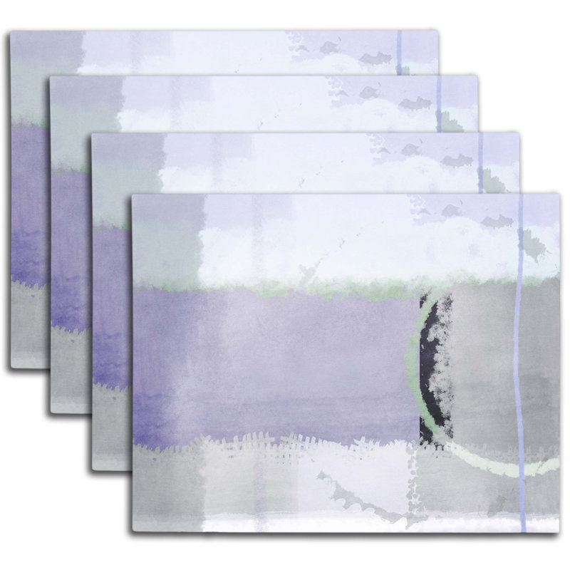 Napperon abstrait en polyester