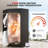 Portable Sauna Tent for Home, Personal Steam Sauna Box, with 3L&1200W Steamer, 15 Levels Heating, 60 Minutes Timer, Chair, Remote Control-112510947