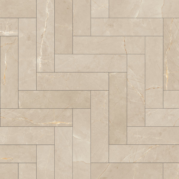 Elegance Subway 3.15 in. x 12.99 in. Matte Porcelain Marble look Floor and Wall Tile