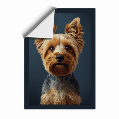 Topknot Portrait Modern - Print
