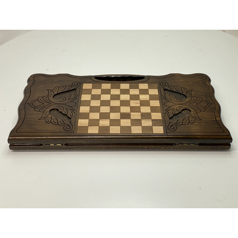 A & E Millwork Ltd Handmade 25'' L Solid Wood Game Set