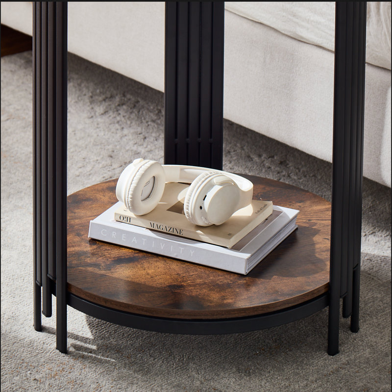 End Table With Storage