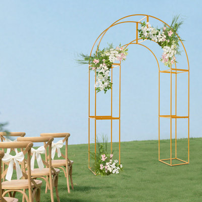 Support de fond de mariage 7,5 pi