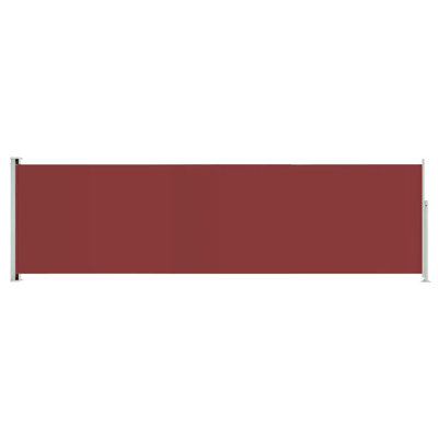 Dakota Fields 600cm W x 180cm D Fabric Cover Retractable Side Awning