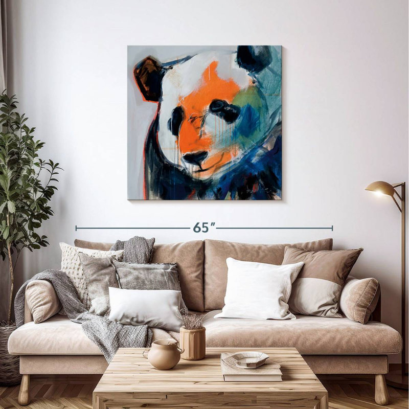 Crowle Call Me Panda, 39" H x 39" W