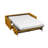 Melieck 2-Seat Velvet Sleeper Sofa with Mattress-1703762077