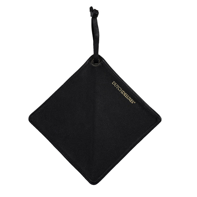 BIDKhome Leather Potholder, Gray