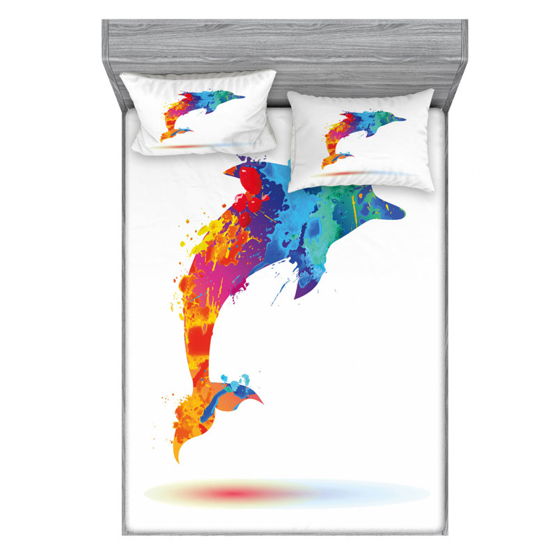 Microfiber Sheet Set, Full Sheet Set with Fitted Sheet
