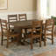 Table de salle à manger Camie, plateau rectangulaire en bois d'acajou de 60 pouces-111734963