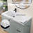 Ter 42 in. W x 22 in. D Solid Surface White Rectangular Single Sink Vanity Top 