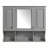 35'' x 28'' Wall Mounted Bathroom Medicine Cabinet-184288829