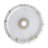 Bathroom's Above Counter Ceramic Art Sink, Three - Layer Glaze, High Temperature Fired, 15.7 In Depth, 18.9 Lb Weight, Stylish Design Basin For Bathroom, Featuring Golden Lines On White, Quality-784273033