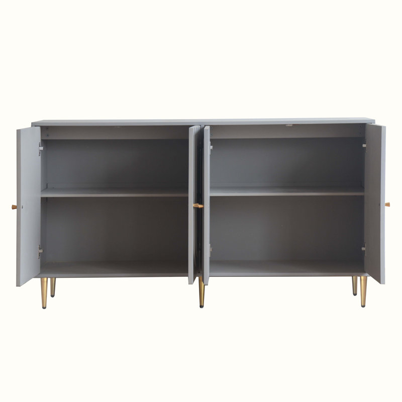Salzer 59.84'' Sideboard, Gray