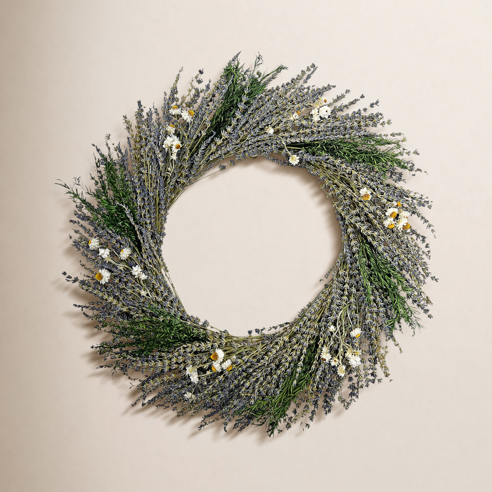 21" Lavender Wreath