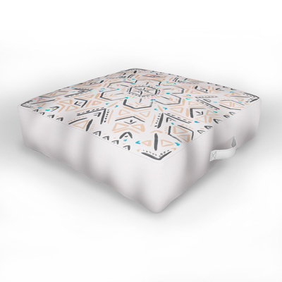 Indoor / Outdoor Oriental Floor Pillow