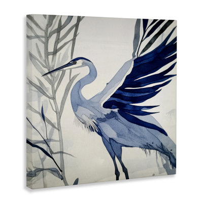 «Whimsical Blue Heron», conception par Mona Grace