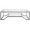 Metal Designs Byron Cocktail Table