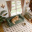 Canapé pour chien en lin moderne et tendance-1173375626