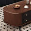 Table basse vintage en bois massif de style français