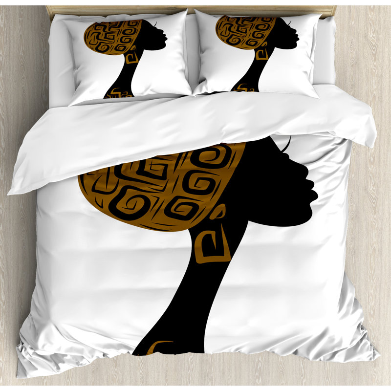 African Modern & Contemporary Duvet Cover, King
