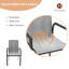 Premium All-Weather Wicker Outdoor Stacking Dining Armchair
