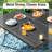 Ballarat 8 - Person Patio Dining Set with Square Table , Cushions Included