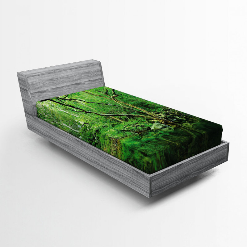 Microfiber Fitted Sheet, Twin Fitted Sheet