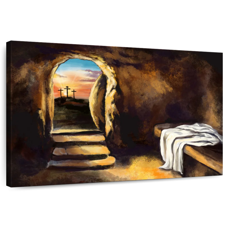 Adella Jesus Christ Has Risen, 20" H x 30" W