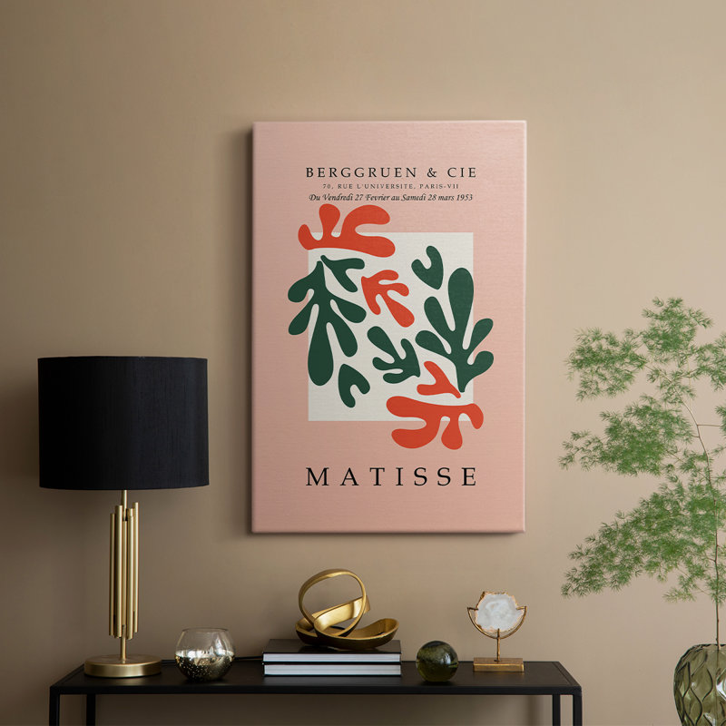 Matisse CCCCXX, reproduction d'art encadrée, H 27 po x l 18 po