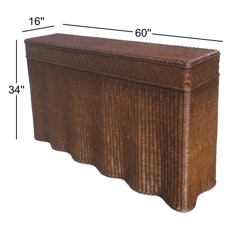 Console Waddell, Marron foncé