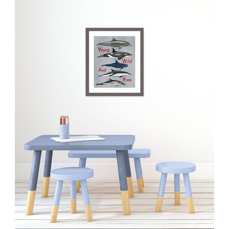 «Young and Wild», impression sur papier, H 36 po x l 24 po x P 1,5 po, Canevas