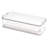 iDesign Crisp Produce Bin with Lid and Removable Inner Basket, BPA Free - Clear and White