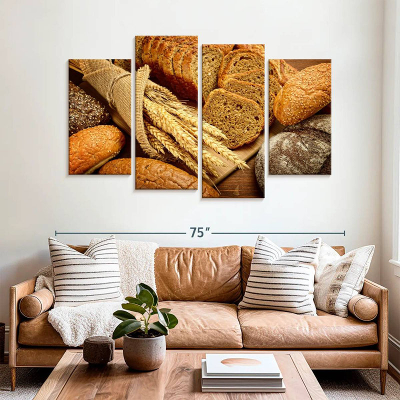 Yarlin Rustic Bread Display, 42" H x 68" W