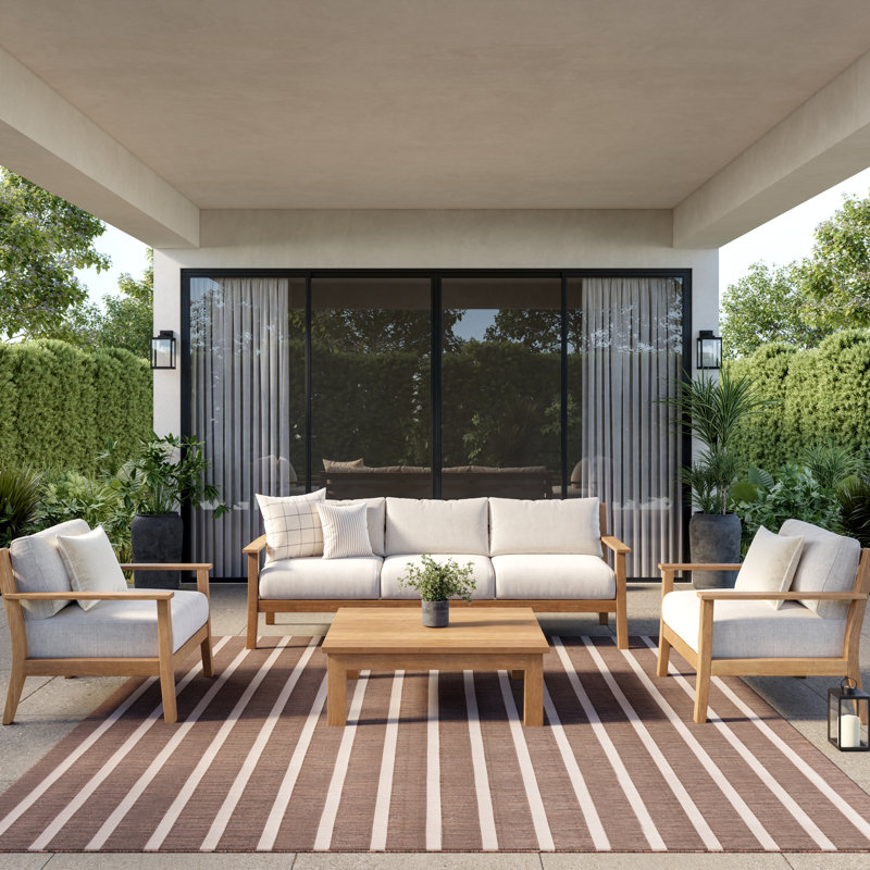  Tapis moderne ivoire naturel carré Positano 10 pi x, Square 10'