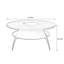 Table basse de luxe moderne en noyer