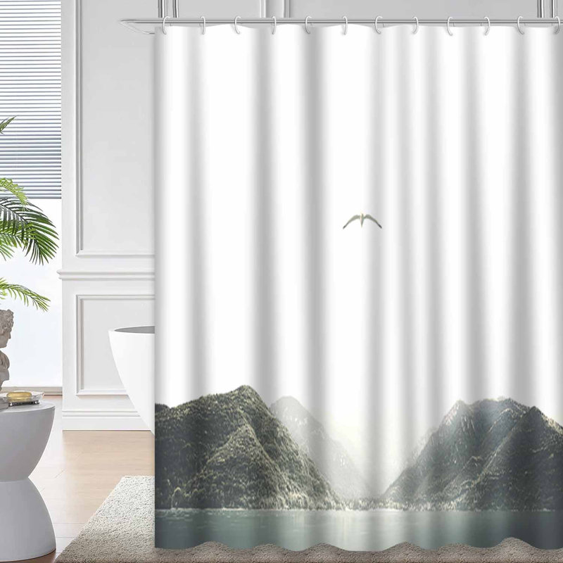 Rideau de douche Minimal, L 72 po x l 72 po