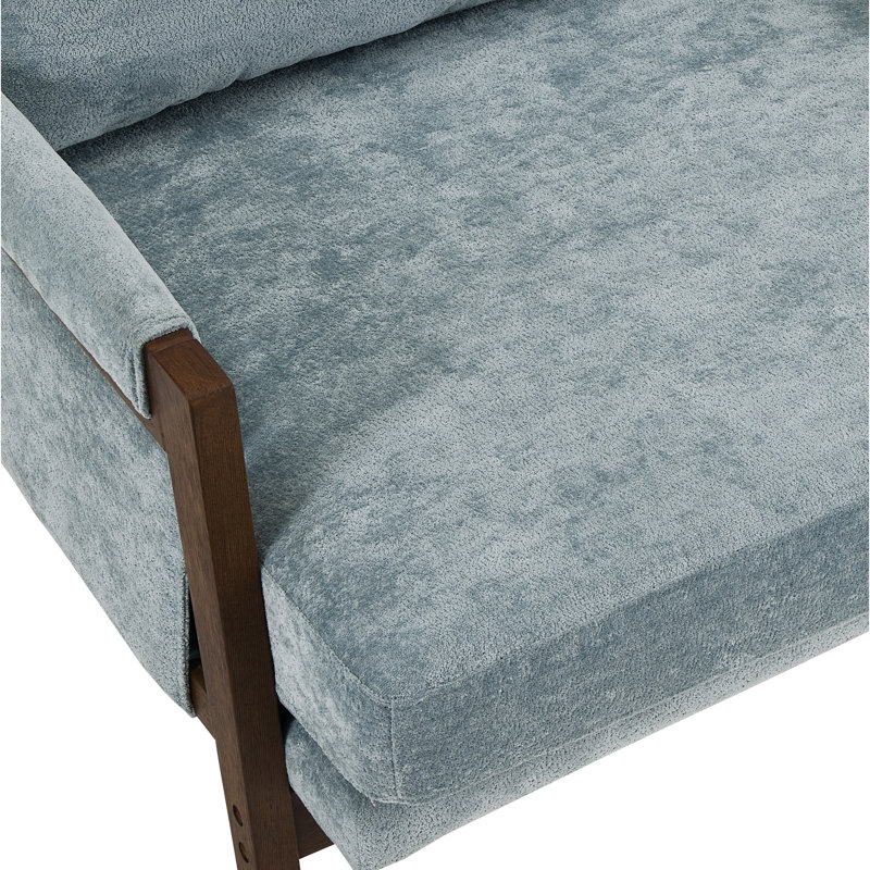 Siège d'appoint bleu - Option de fauteuil confortable et élégante