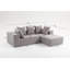 Canapé modulaire moderne avec coussins moelleux-44097159