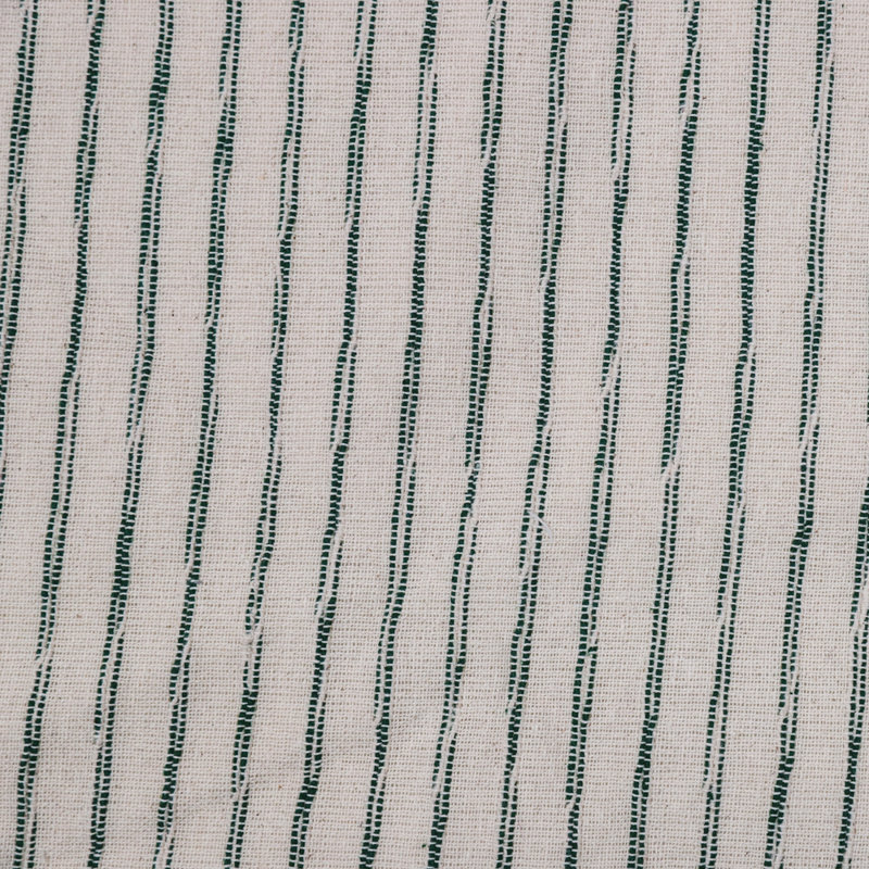 Vickerman 48" Green Stripe Cotton Christmas Tree Skirt