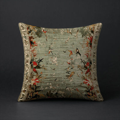 Modern Contemporary Indoor and Outdoor Throw Pillow