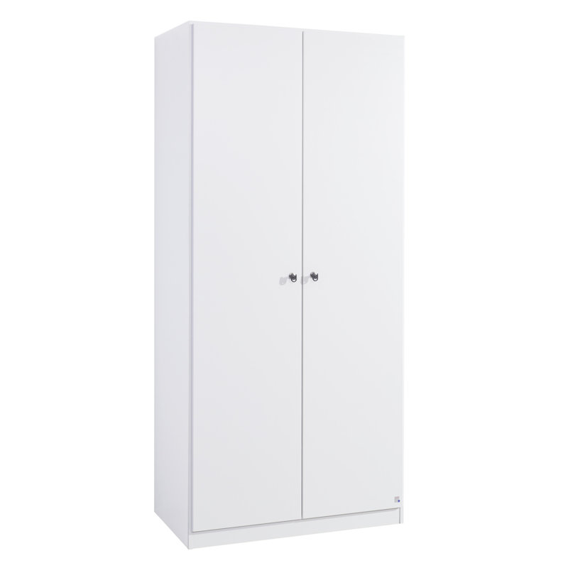 Buchholz 2 Door Wardrobe, White