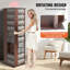 Wood 12.7cm H Media Shelves