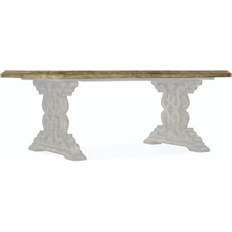La Grange Extendable Oak Solid Wood Dining Table