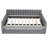 Full Size Upholstered Daybed With Trundle And Wood Slat Support For Enhanced Comfort And Guest Accommodation-428020446