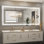 Miroir de salle de bain / meuble-lavabo Martrez
