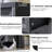 59" W Black Buffet Cabinet, Storage Sideboard with Drawer, Coffee Bar for Kicten & Living Room, Hot Summer Sale-1508943045