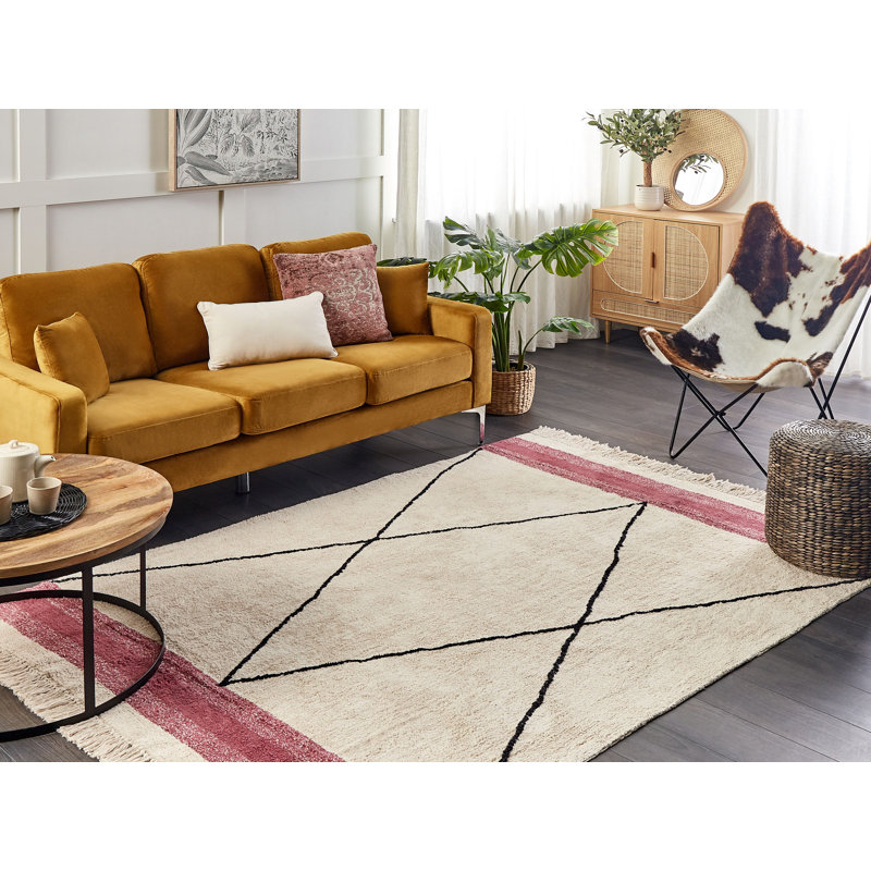 Kaisen Striped Area Rug, Rectangle 140cm x 200cm