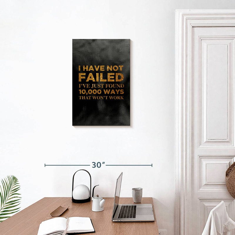 Tergel I Have Not Failed, 24" H x 16" W