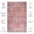 Tucson Performance Machine Washable Oriental Rug-1397689848